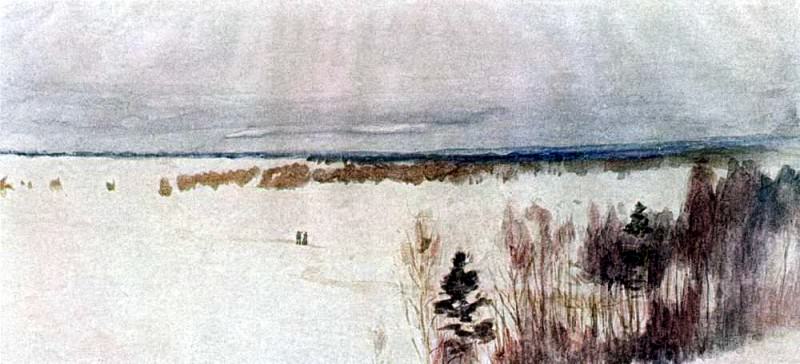Зима. 1895 картина