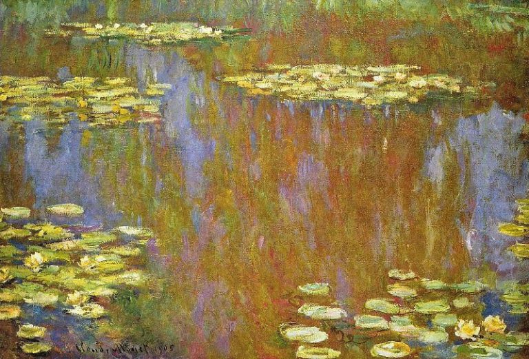 Водяные лилии, 1905 03 картина