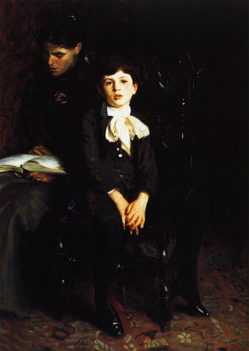 Хомер Сен-Годан и его мать картина