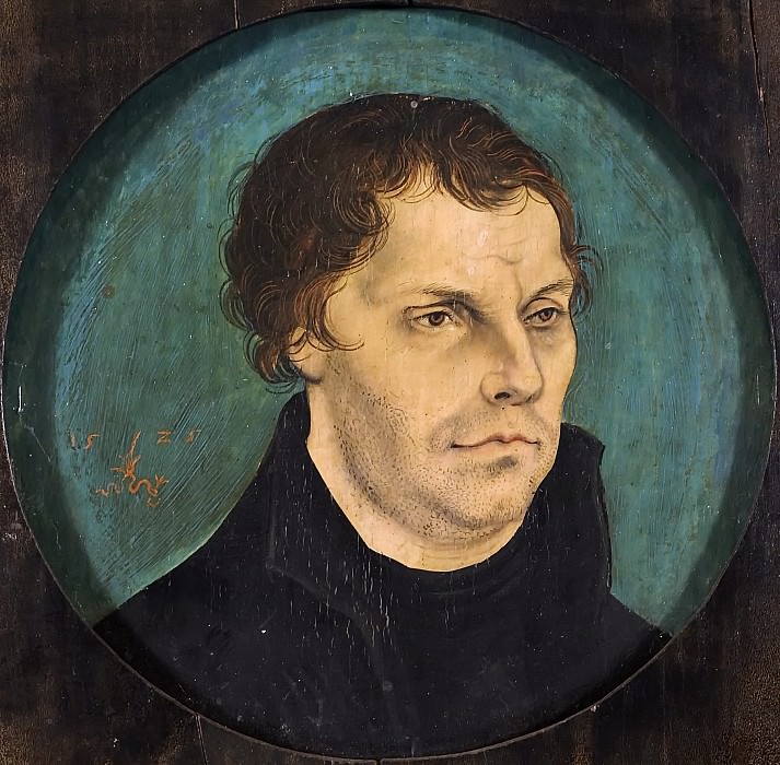 Лукас Кранах I – Портрет Мартина Лютера картина