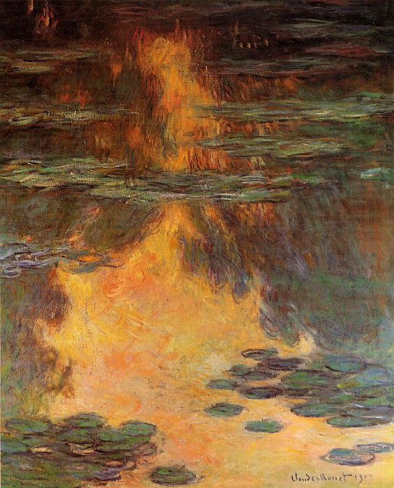 Кувшинки, 1907 14 картина