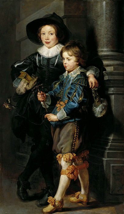 Портрет Альберта и Николаса Рубенсов картина