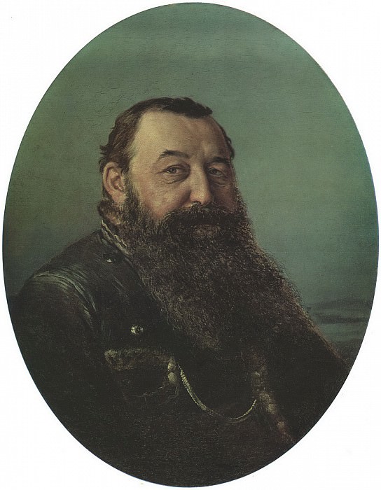Портрет Н. Ф. Резанова. 1868 Х. , м. 63х53 Челябинск картина