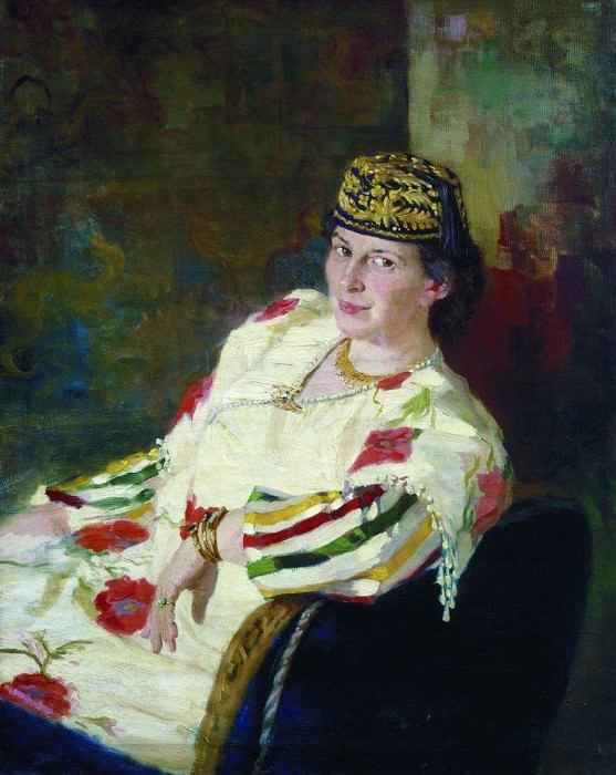 Портрет М. К. Олив картина