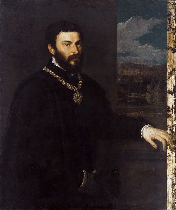 Портрет графа Антонио Порчиа э Бруньера картина