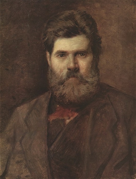 Портрет скульптора В. С. Бровского. Х. , м. 61х48 ГТГ картина