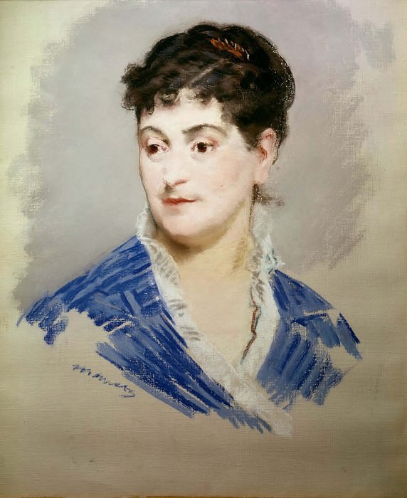 Портрет мадам Эмиль Золя картина