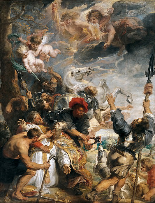 Мученичество святого Ливинуса картина