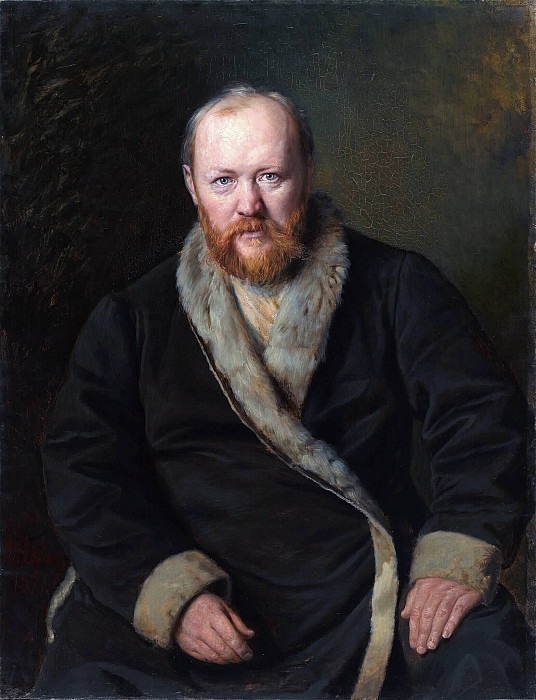 Портрет А.Н.Островского (1823-1886) картина