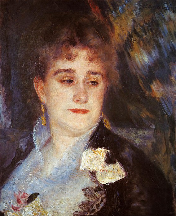Первый портрет мадам Жорж Шарпантье картина