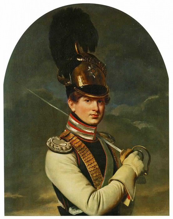 Портрет князя H. П. Трубецкого. 1826. Х. , м. 93, 5х76, 5 ГТГ картина