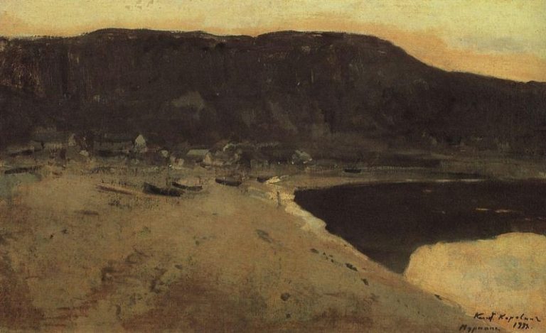 Мурманский берег. 1894 картина