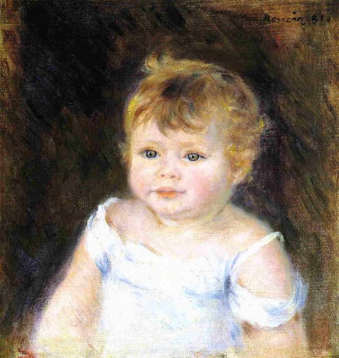 Портрет младенца картина