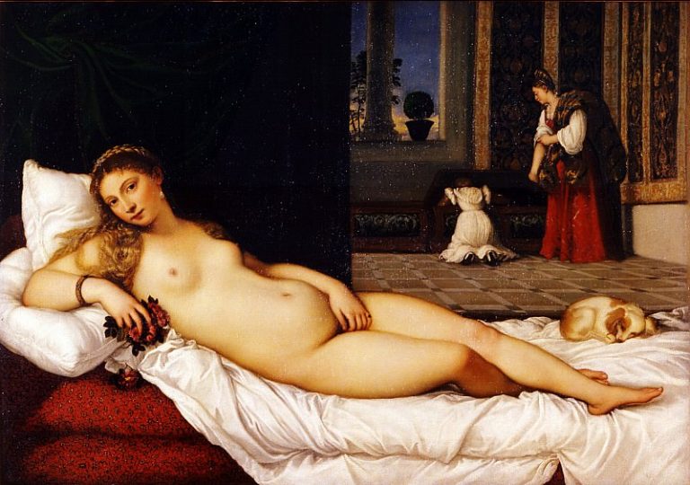 Тициан – Венера из Урбино картина