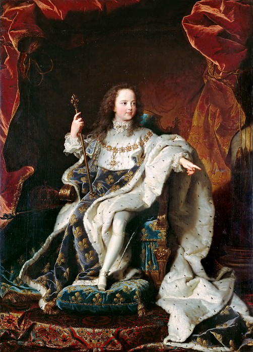 Иасент Риго – Людовик XV (1710-1774) в детстве картина