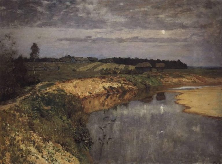 Тишина. 1898 картина