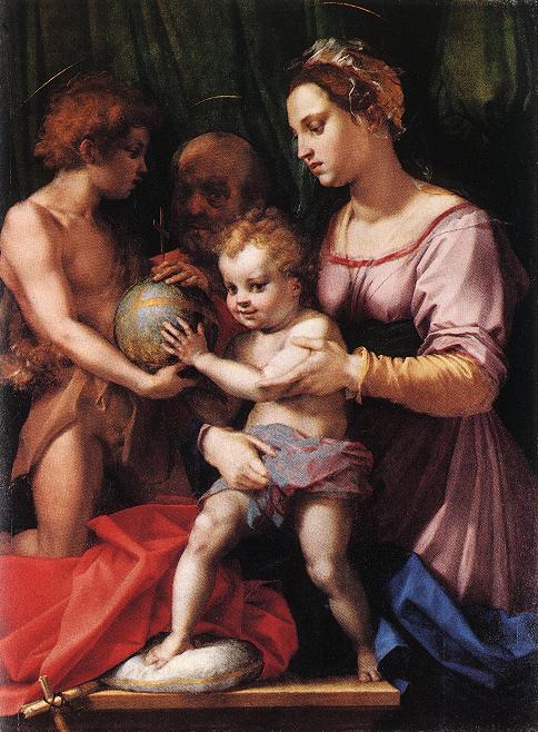 Святое Семейство Боргерини картина