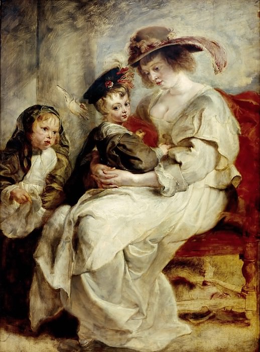 Елена Фурман с детьми картина
