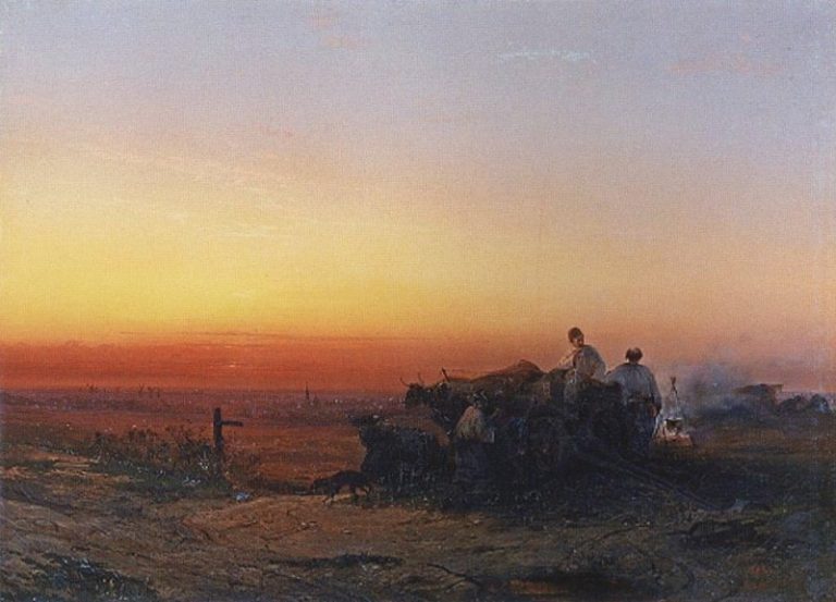 Чумаки. 1854 картина