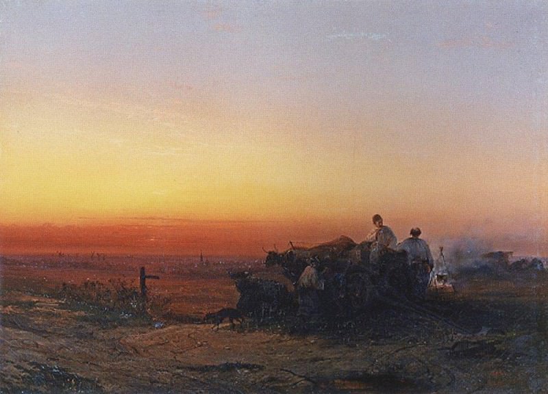 Чумаки. 1854 картина