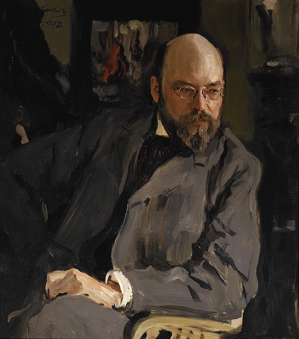 Портрет художника И. С. Остроухова картина