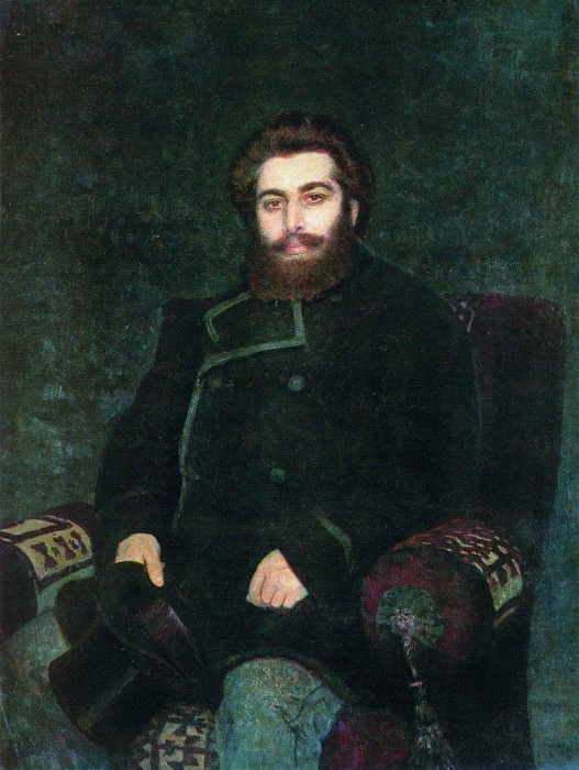 Портрет художника А. И. Куинджи картина