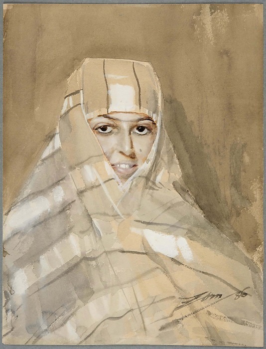 Бедуинская девушка картина