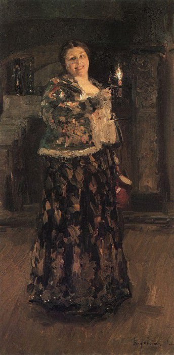Хозяйка. 1896 картина