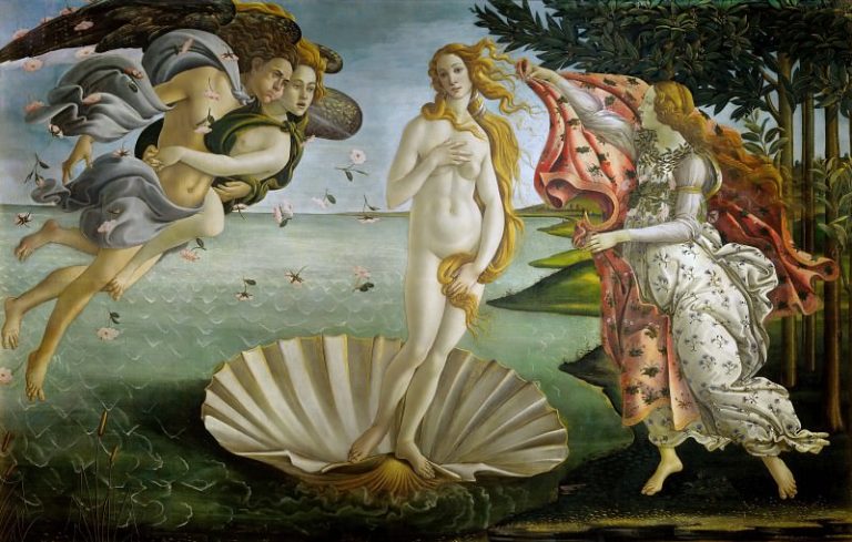 Сандро Ботичелли – Рождение Венеры картина