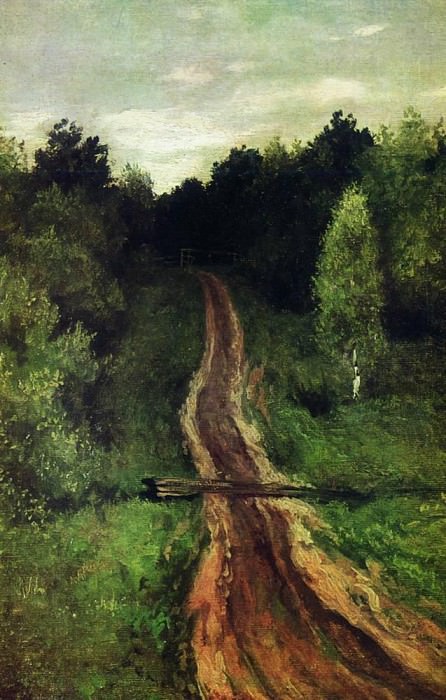 Дорога. 1899 картина