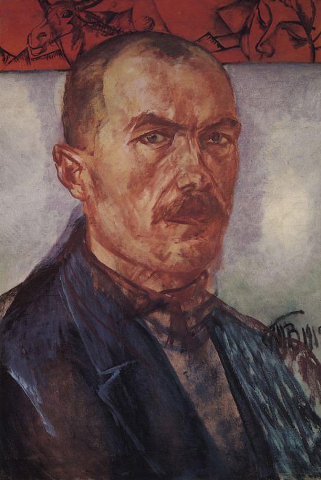 Автопортрет. 1912 картина
