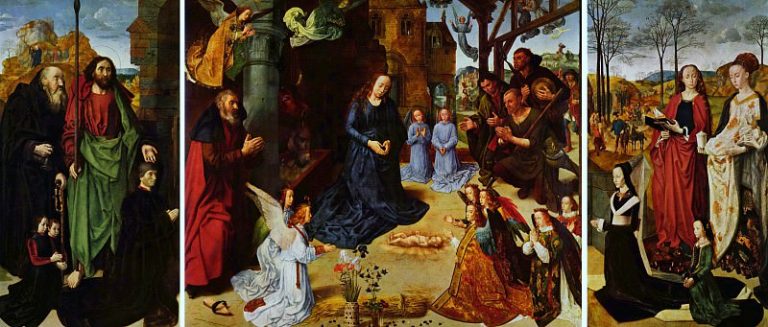 Хуго ван дер Гус – Триптих Портинари (целиком) картина