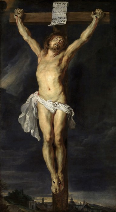 Распятый Христос картина