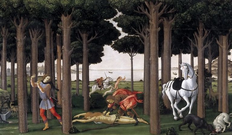 История Настаджо дельи Онести II картина