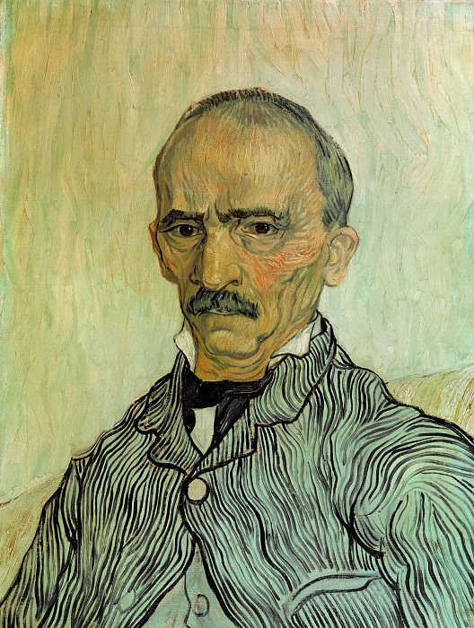Портрет Трабюка, надзирателя в госпитале Сен-Поль картина