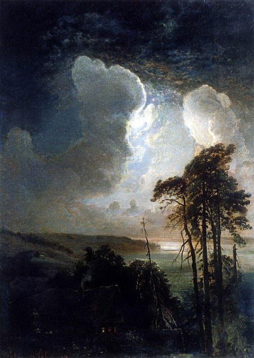 Ночь на Воробьевых горах. 1881 картина