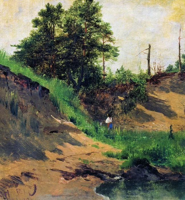 Пейзаж 1896 картина