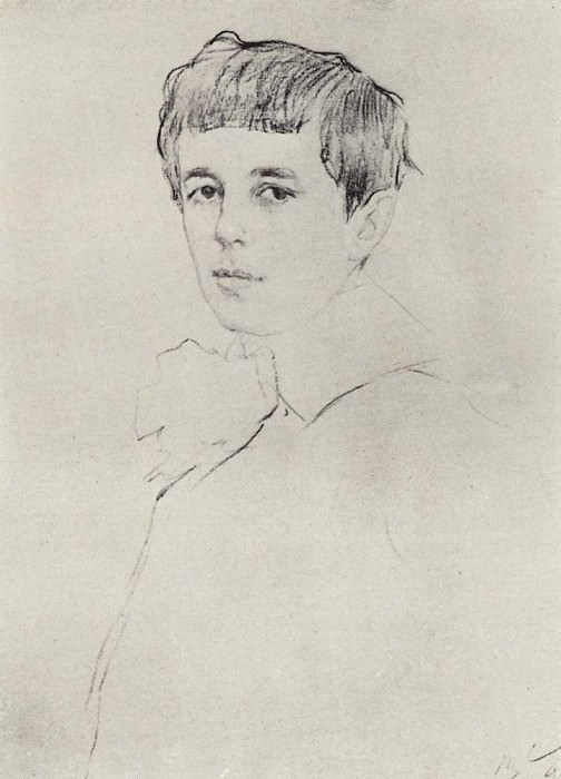 Портрет Юры Морозова. 1905 картина