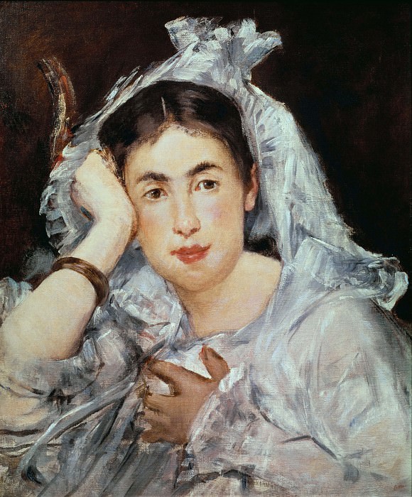 Маргарита де Конфлан с капором картина