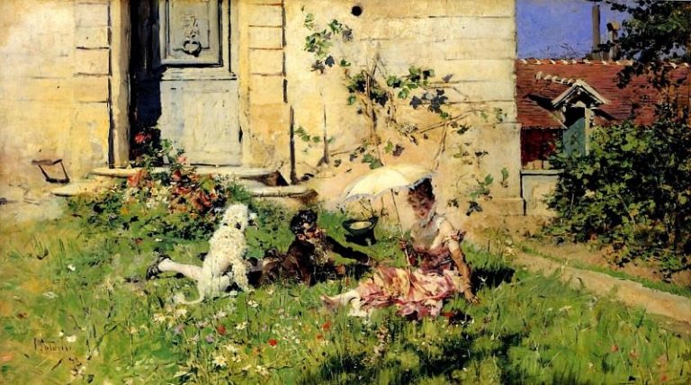 Весна, 1873 картина