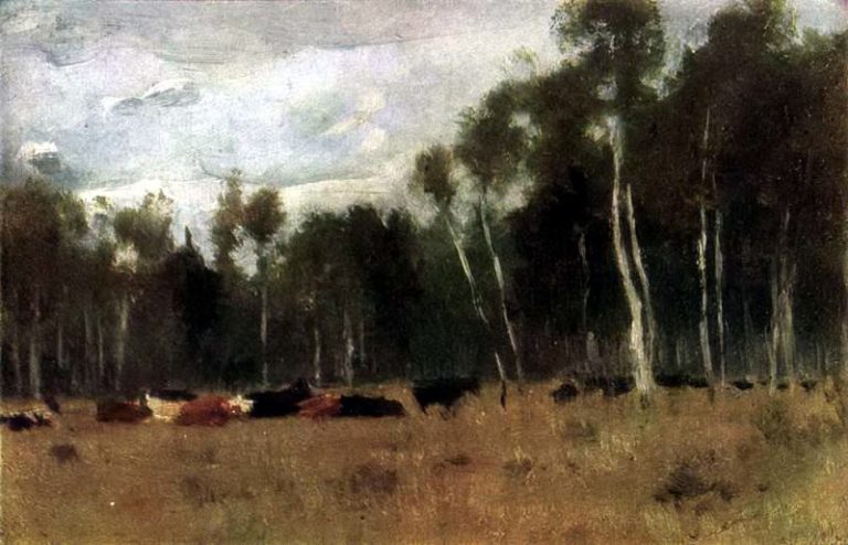 Стадо. 1889-1890 картина