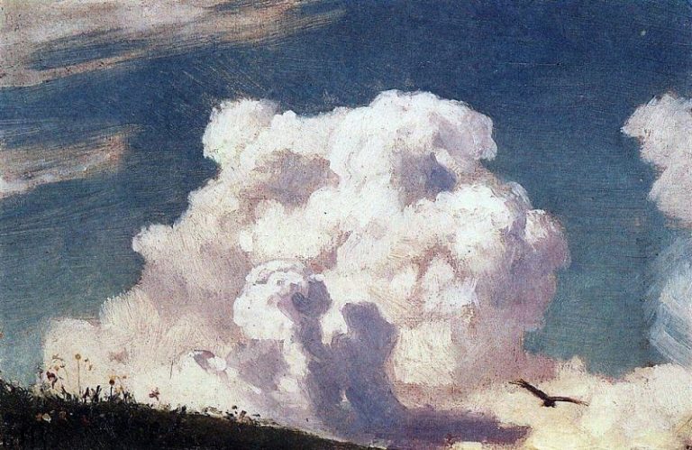 Облака. 1880-е картина