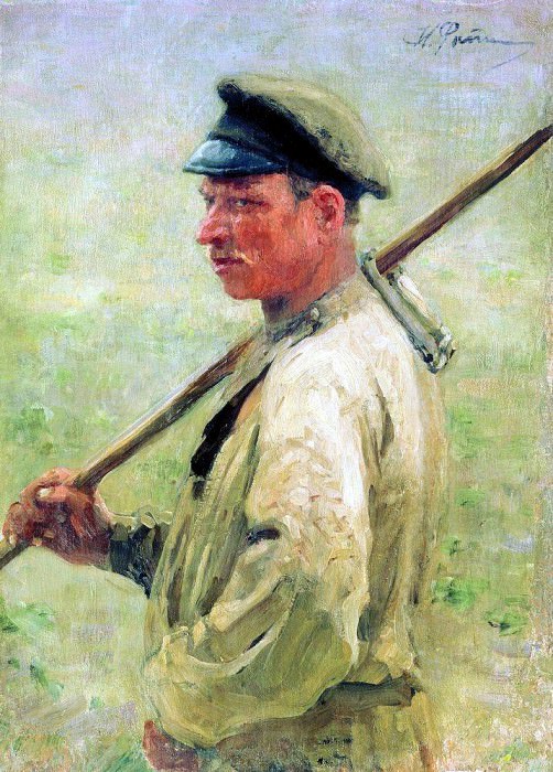 Косарь-литвин. Здравнёво. 1892–1897 картина