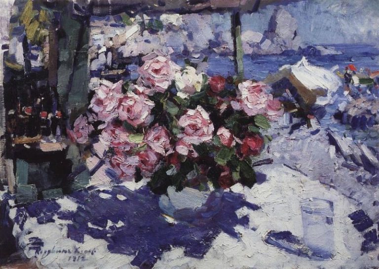 Розы. 1912 картина