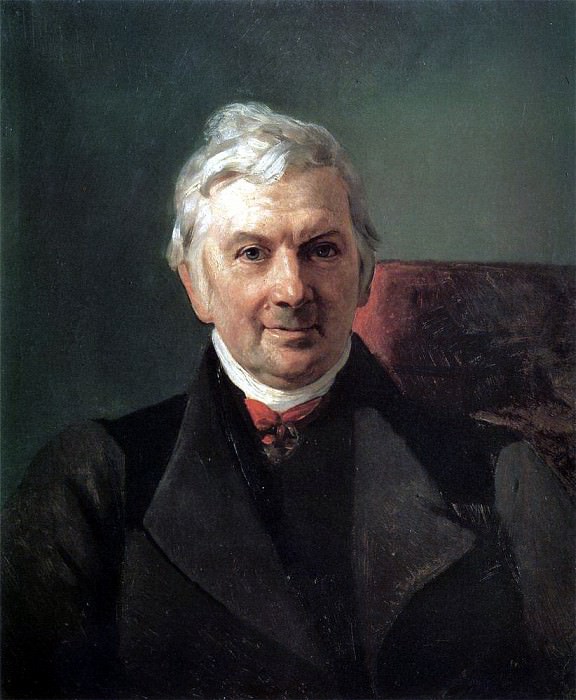 Портрет профессора Медико- хирургической академии в Москве К. А. Яниша. 1841 картина
