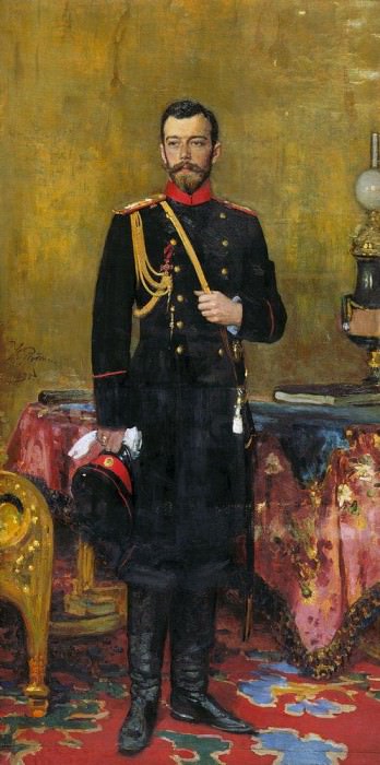 Портрет Николая II картина