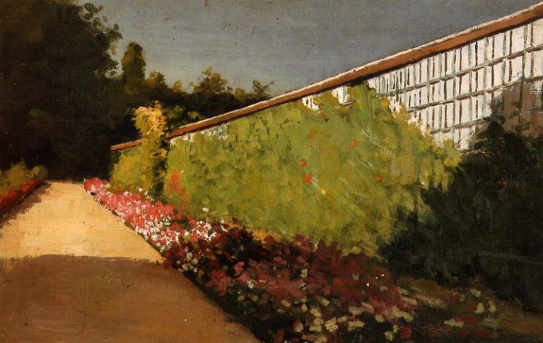 Стена огорода, Йеррес картина