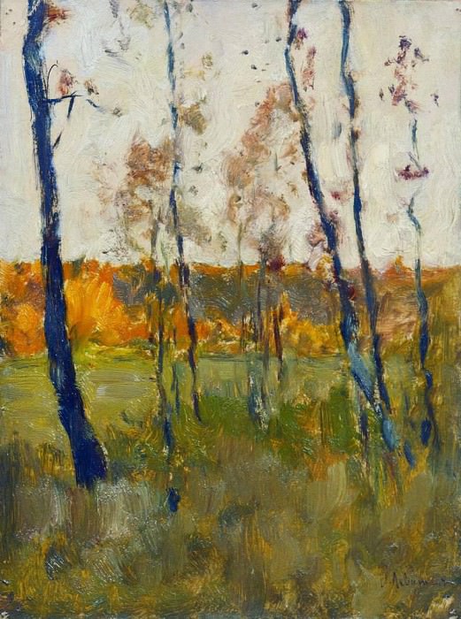Осень. 1899 картина
