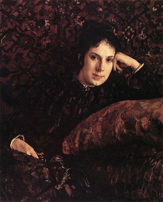 Портрет Е. Н. Чоколовой. 1887 картина
