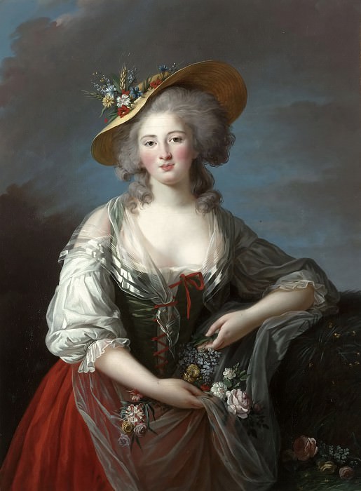 Элизабет-Луиза Виже-Лебрен – Елизавета Французская картина